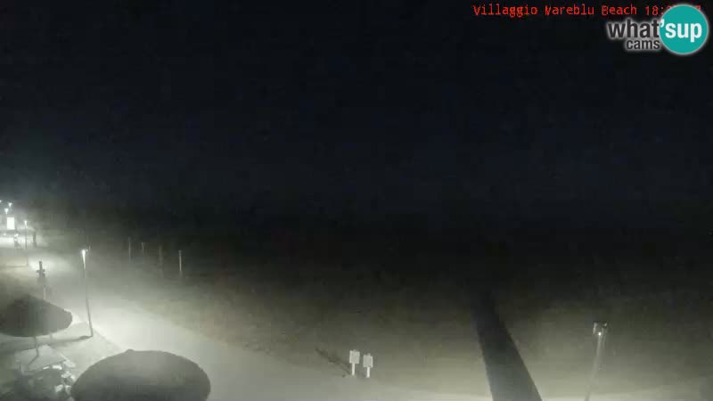 Webcam en direct de la plage Villaggio Mare Blu Bibione Pineda – Italie