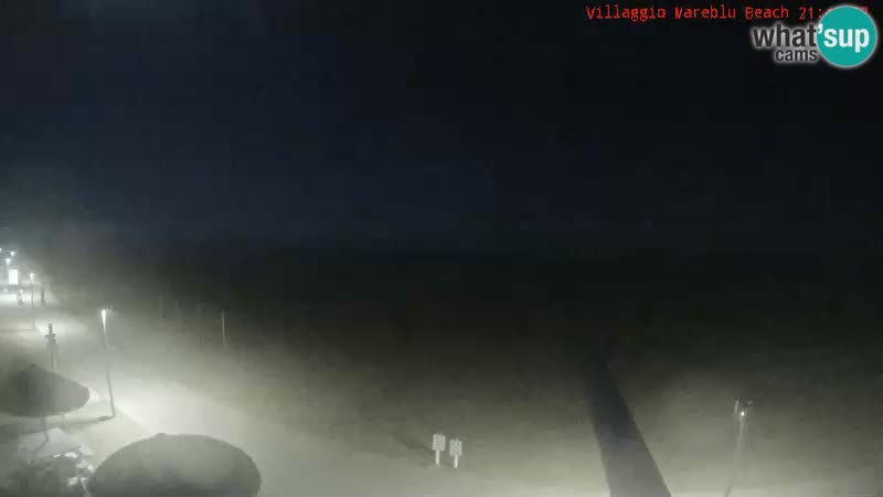 Spiaggia Webcam Villaggio Mare Blu Bibione Pineda