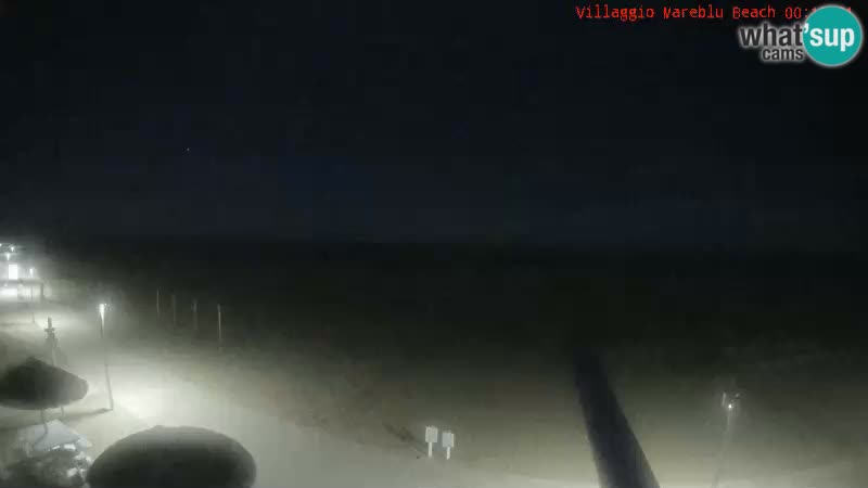 Spiaggia Webcam Villaggio Mare Blu Bibione Pineda