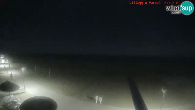 Playa webcam en vivo Villaggio Mare Blu Bibione Pineda – Italia
