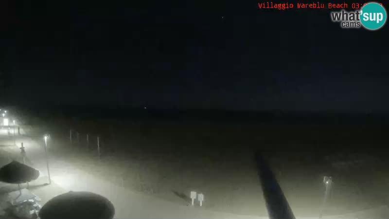 The beach Livecam Villaggio Mare Blu Bibione Pineda – Italy
