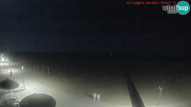 Spiaggia Webcam Villaggio Mare Blu Bibione Pineda