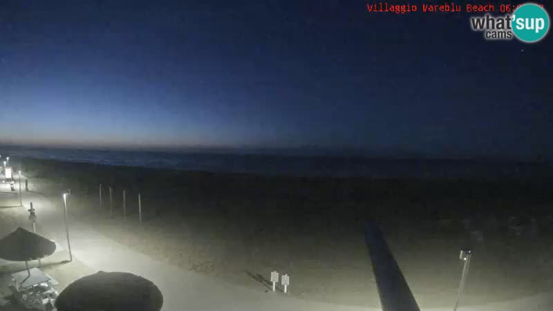 Der Strand Villaggio Mare Blu webcam Bibione Pineda – Italien