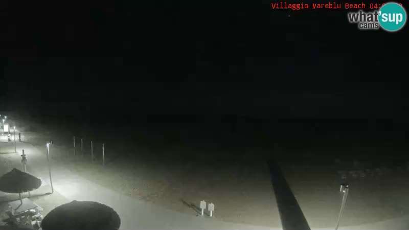 Webcam en direct de la plage Villaggio Mare Blu Bibione Pineda – Italie