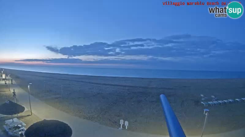 Der Strand Villaggio Mare Blu webcam Bibione Pineda – Italien