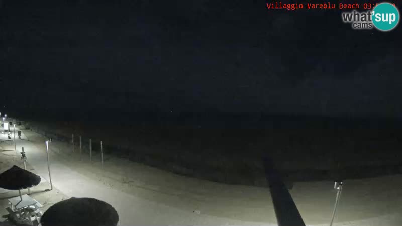The beach Livecam Villaggio Mare Blu Bibione Pineda – Italy