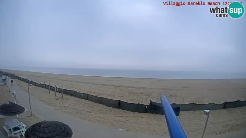 Web kamera uživo na plaži Villaggio Mare Blu Bibione Pineda – Italija