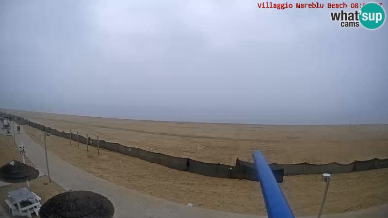 The beach Livecam Villaggio Mare Blu Bibione Pineda – Italy