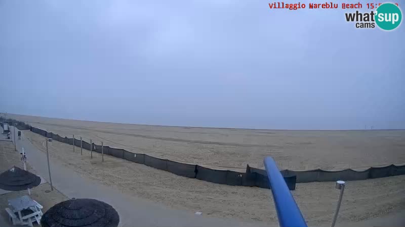 Web kamera uživo na plaži Villaggio Mare Blu Bibione Pineda – Italija