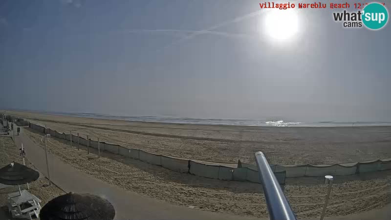 The beach Livecam Villaggio Mare Blu Bibione Pineda – Italy