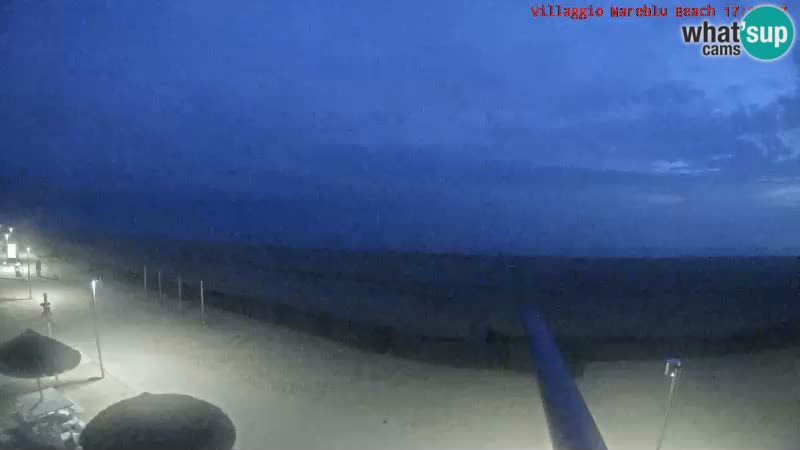 The beach Livecam Villaggio Mare Blu Bibione Pineda – Italy