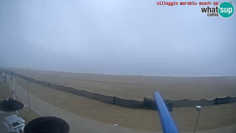 The beach Livecam Villaggio Mare Blu Bibione Pineda – Italy