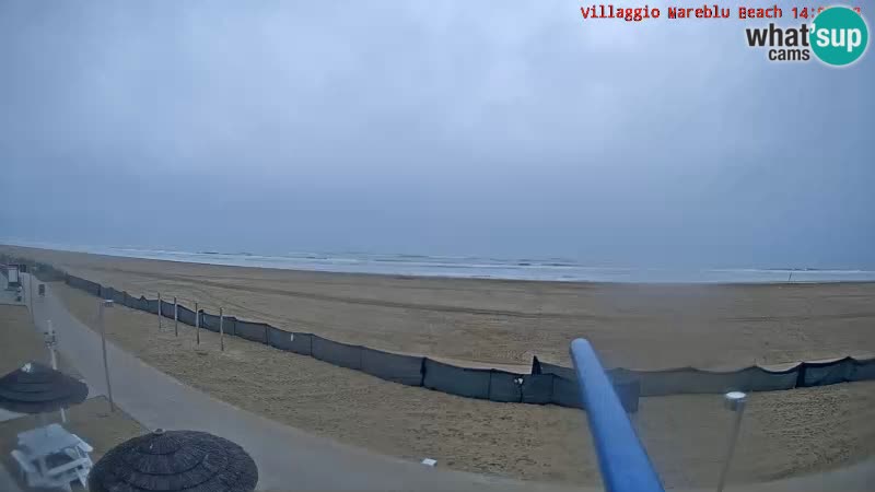 Web kamera uživo na plaži Villaggio Mare Blu Bibione Pineda – Italija