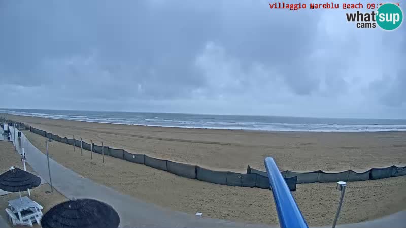 Spiaggia Webcam Villaggio Mare Blu Bibione Pineda