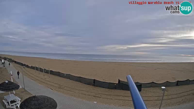 Web kamera uživo na plaži Villaggio Mare Blu Bibione Pineda – Italija