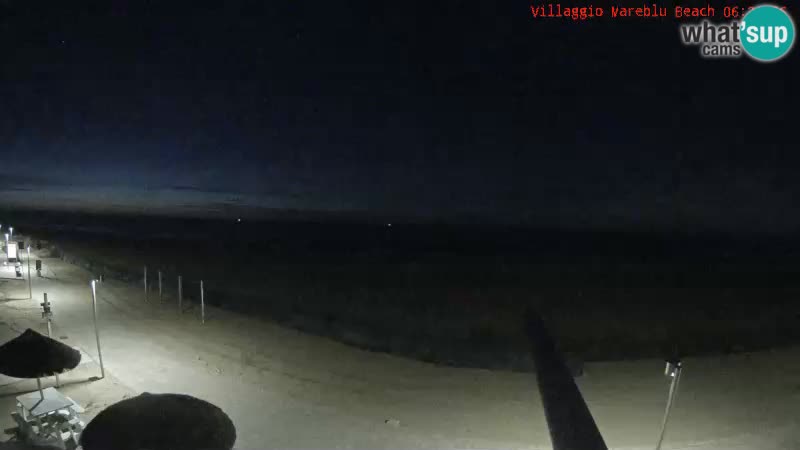 Web kamera uživo na plaži Villaggio Mare Blu Bibione Pineda – Italija