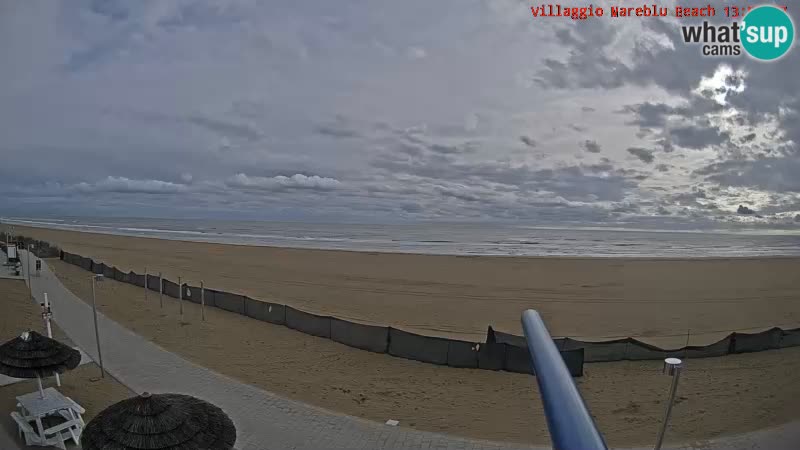 Spiaggia Webcam Villaggio Mare Blu Bibione Pineda