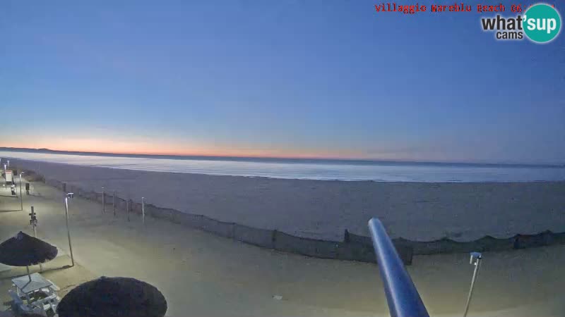 The beach Livecam Villaggio Mare Blu Bibione Pineda – Italy