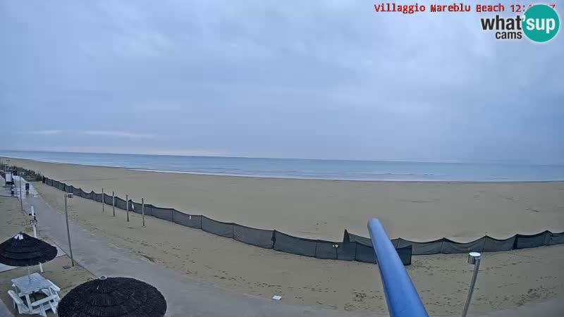 The beach Livecam Villaggio Mare Blu Bibione Pineda – Italy