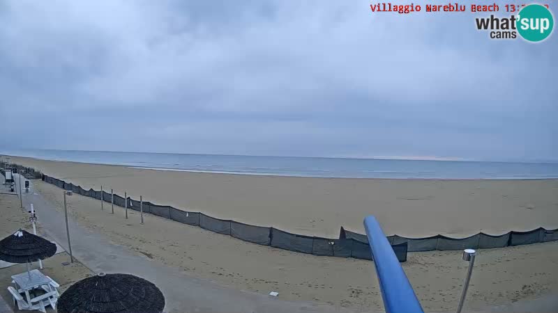 The beach Livecam Villaggio Mare Blu Bibione Pineda – Italy