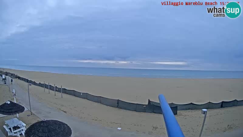 Web kamera uživo na plaži Villaggio Mare Blu Bibione Pineda – Italija