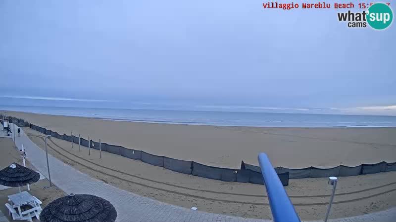 Web kamera uživo na plaži Villaggio Mare Blu Bibione Pineda – Italija