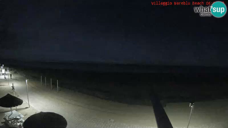 The beach Livecam Villaggio Mare Blu Bibione Pineda – Italy