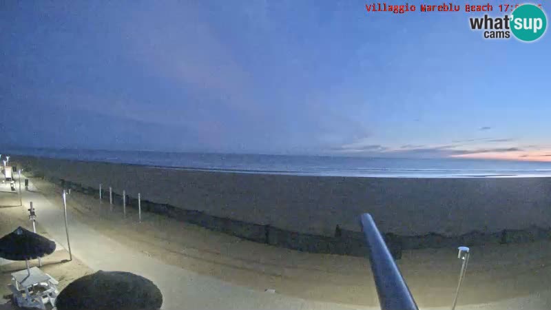 Der Strand Villaggio Mare Blu webcam Bibione Pineda – Italien