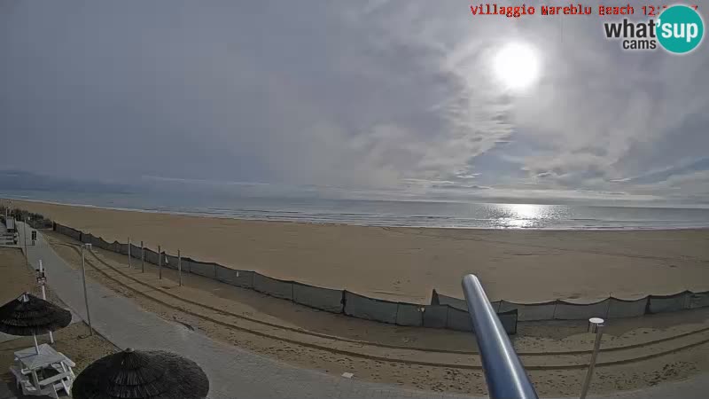 Der Strand Villaggio Mare Blu webcam Bibione Pineda – Italien