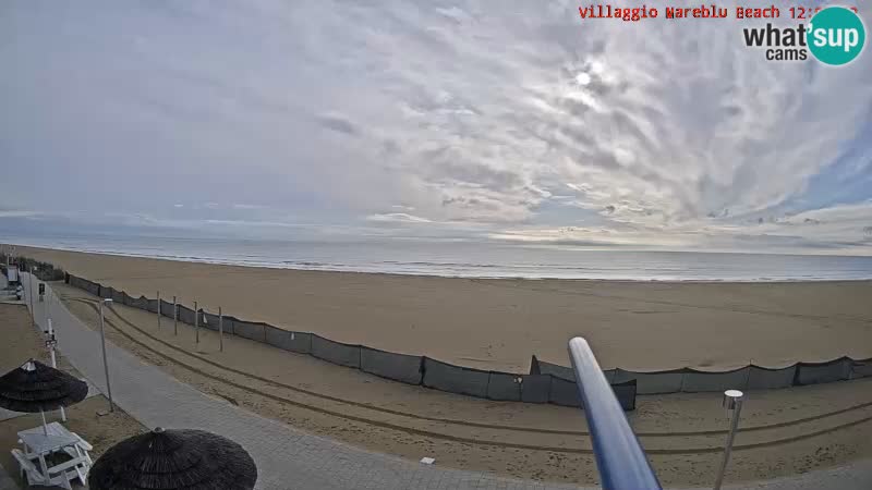 Der Strand Villaggio Mare Blu webcam Bibione Pineda – Italien