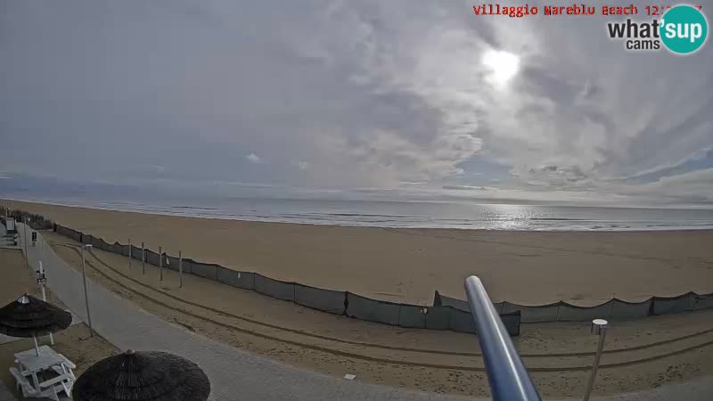 Der Strand Villaggio Mare Blu webcam Bibione Pineda – Italien
