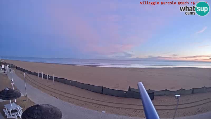 The beach Livecam Villaggio Mare Blu Bibione Pineda – Italy