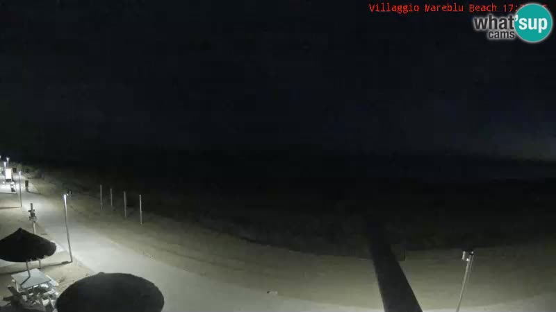 Playa webcam en vivo Villaggio Mare Blu Bibione Pineda – Italia