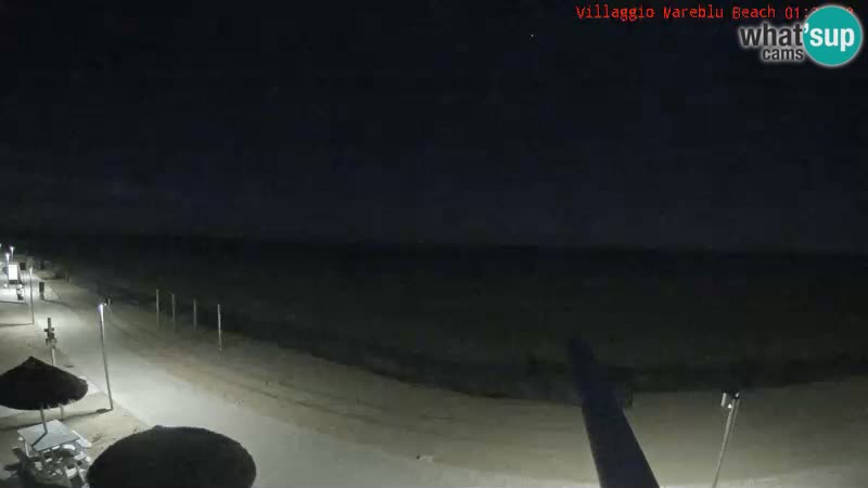 Playa webcam en vivo Villaggio Mare Blu Bibione Pineda – Italia