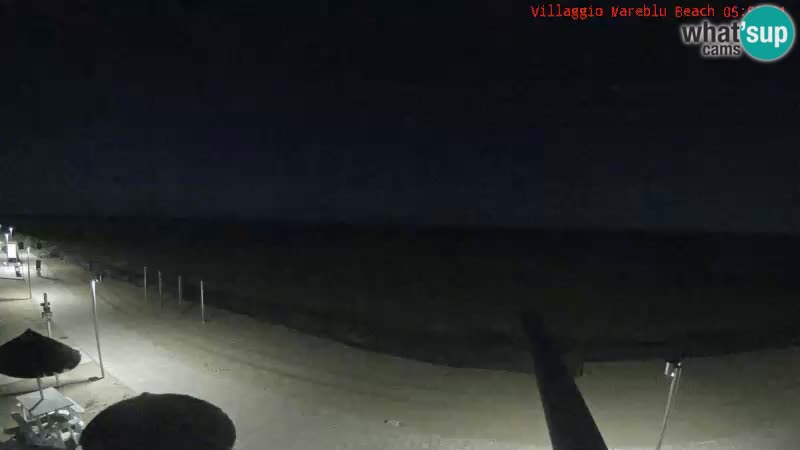 Playa webcam en vivo Villaggio Mare Blu Bibione Pineda – Italia