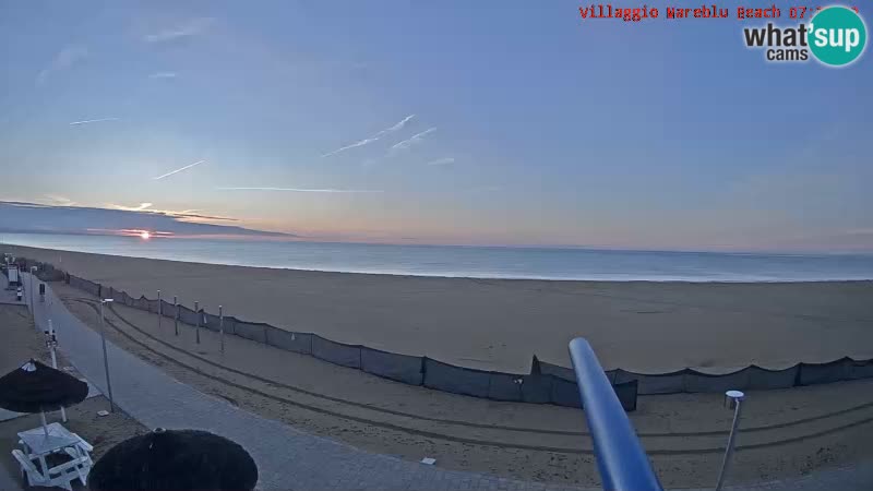 Der Strand Villaggio Mare Blu webcam Bibione Pineda – Italien