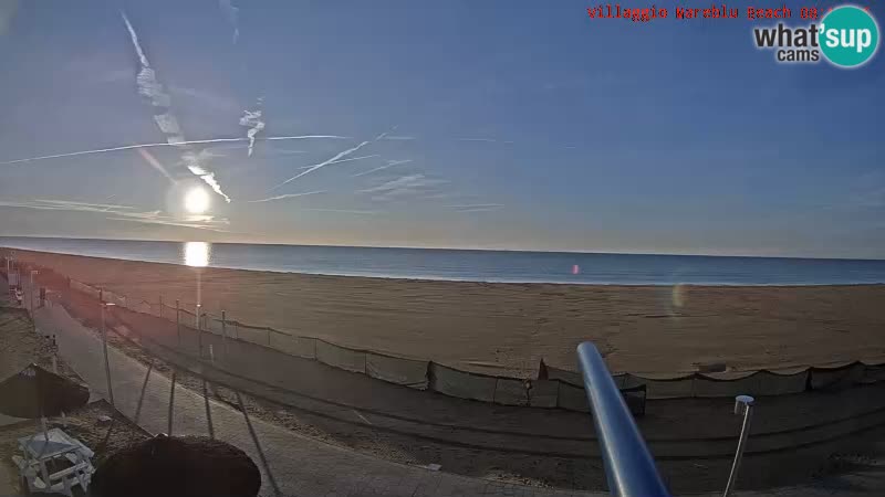 The beach Livecam Villaggio Mare Blu Bibione Pineda – Italy