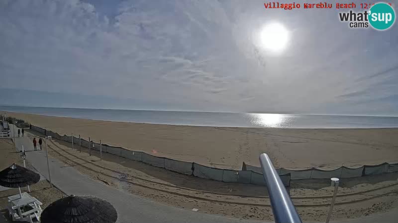 The beach Livecam Villaggio Mare Blu Bibione Pineda – Italy