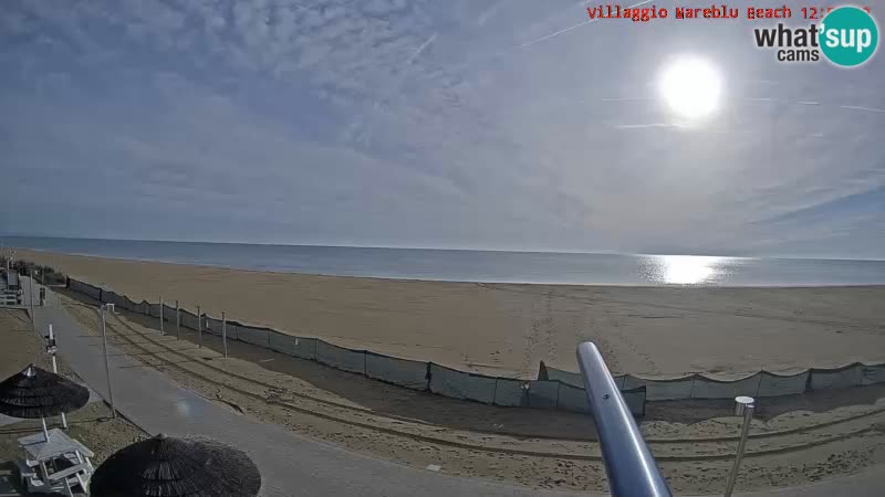 The beach Livecam Villaggio Mare Blu Bibione Pineda – Italy