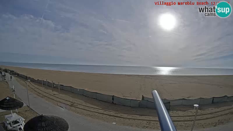 Der Strand Villaggio Mare Blu webcam Bibione Pineda – Italien