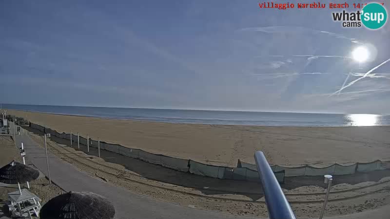 Der Strand Villaggio Mare Blu webcam Bibione Pineda – Italien