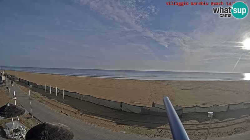 Der Strand Villaggio Mare Blu webcam Bibione Pineda – Italien