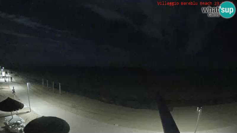 Spiaggia Webcam Villaggio Mare Blu Bibione Pineda