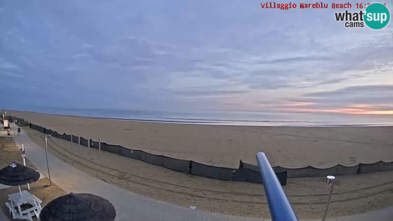Der Strand Villaggio Mare Blu webcam Bibione Pineda – Italien