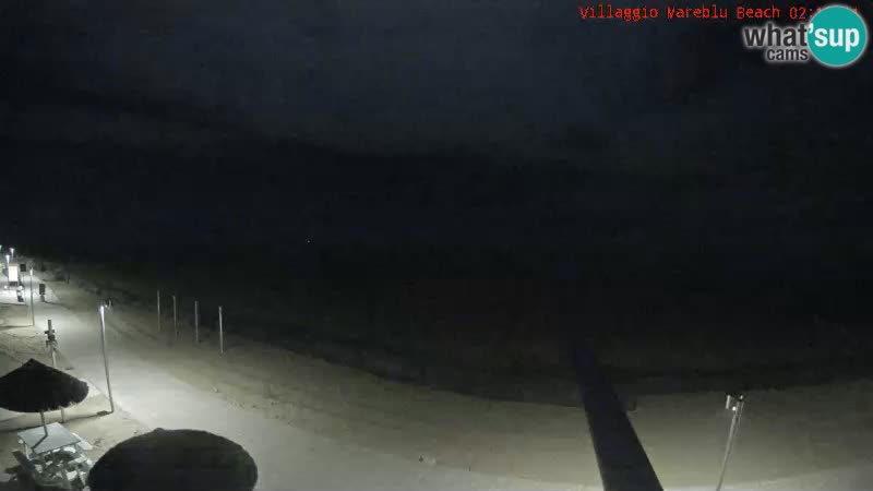 Playa webcam en vivo Villaggio Mare Blu Bibione Pineda – Italia
