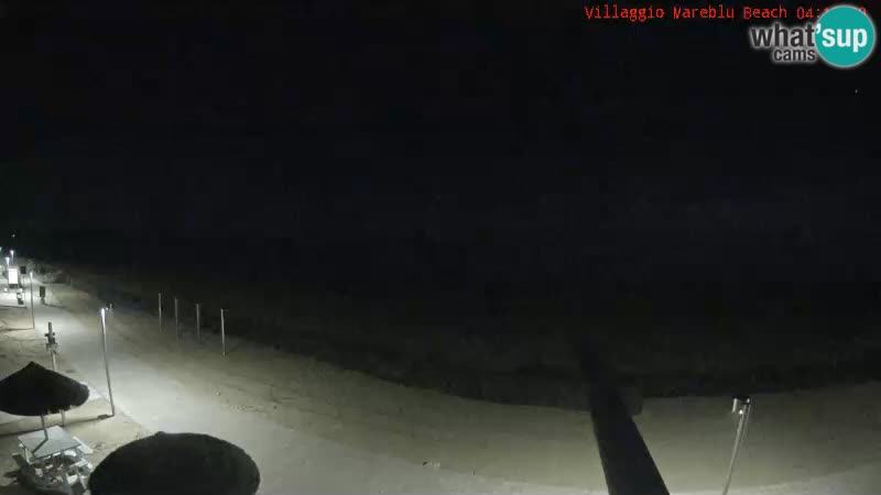 Webcam en direct de la plage Villaggio Mare Blu Bibione Pineda – Italie