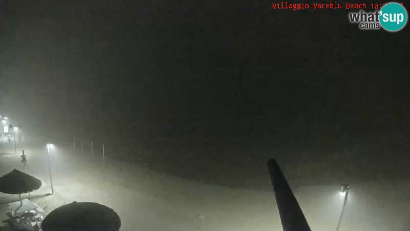 Spiaggia Webcam Villaggio Mare Blu Bibione Pineda