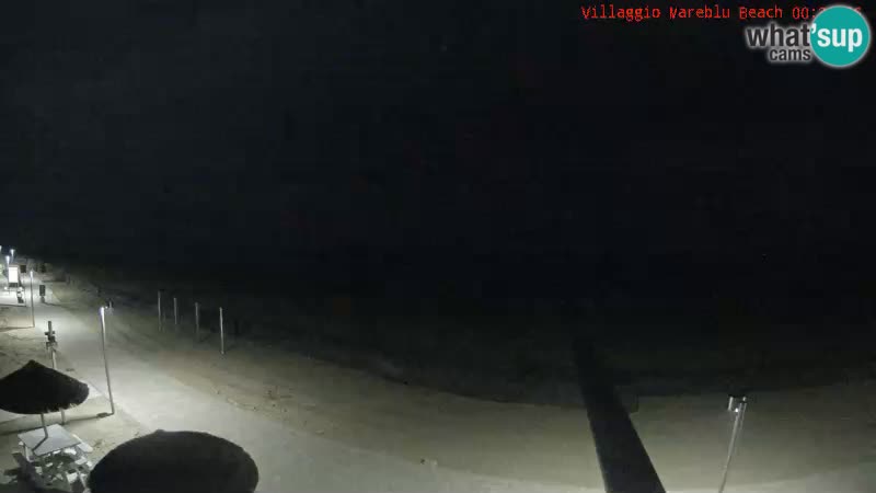 Spiaggia Webcam Villaggio Mare Blu Bibione Pineda