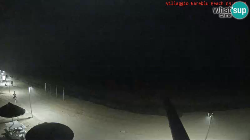 Webcam en direct de la plage Villaggio Mare Blu Bibione Pineda – Italie