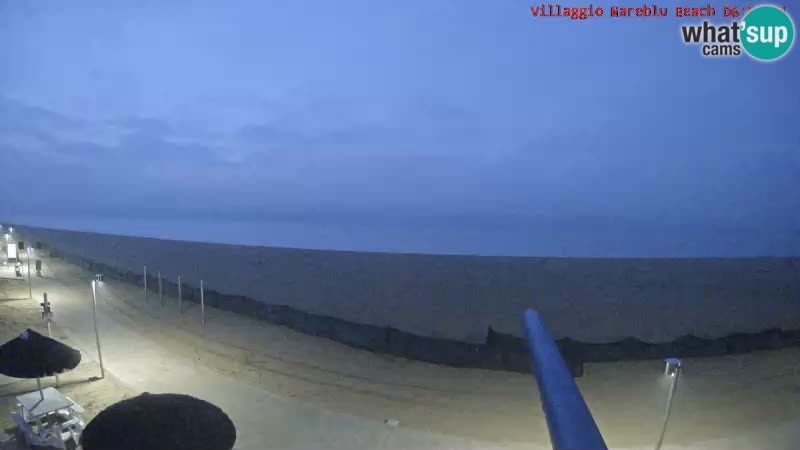 The beach Livecam Villaggio Mare Blu Bibione Pineda – Italy